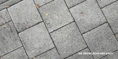 Oberfläche der Stadt